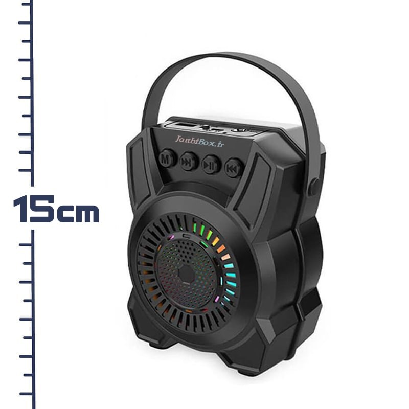 اسپیکر بلوتوثی فلش خور ZQS1316
اسپیکر بی سیم قابل حمل مدل ZQS1316