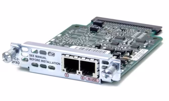 ماژول شبکه 2 پورت سیسکو مدل VIC2-2FXO