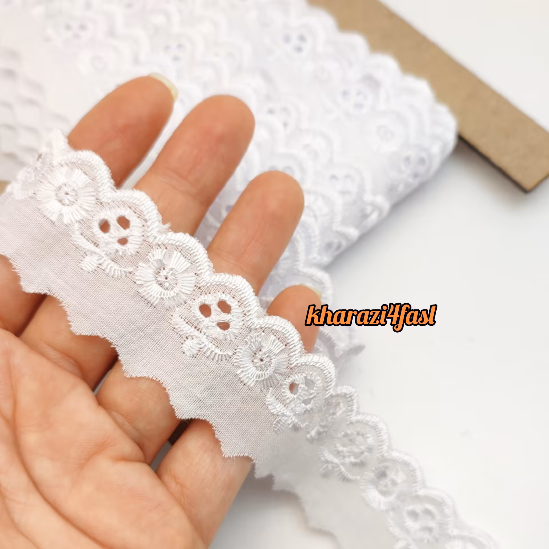 نوار کتان   کد 564 عرض 3 سانتی متر 