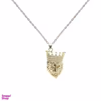 گردنبند مدل شیر نگین دار جواهری کد 54678992