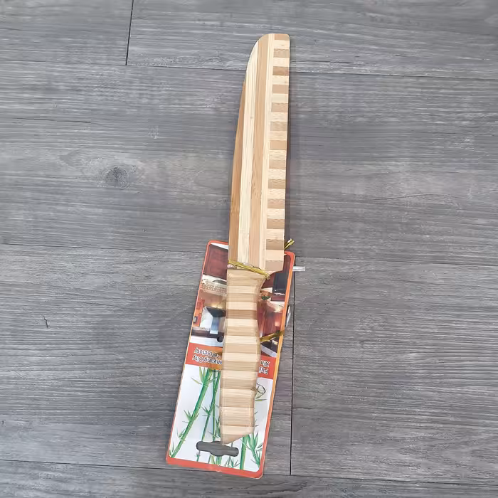 کارد برش کیک چوبی چوب بامبو وارداتی بسیار ضخیم 