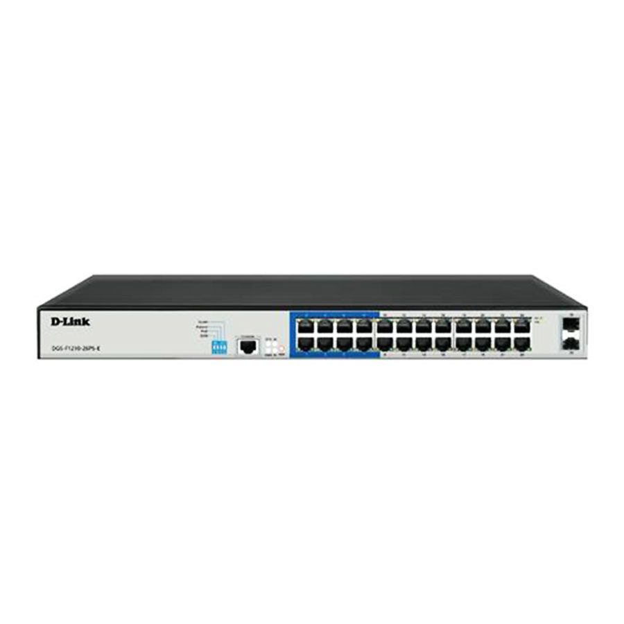 قیمت و خرید سوییچ 26 پورت دی لینک مدل DGS-F1210-26PS-E | یاس ارتباط