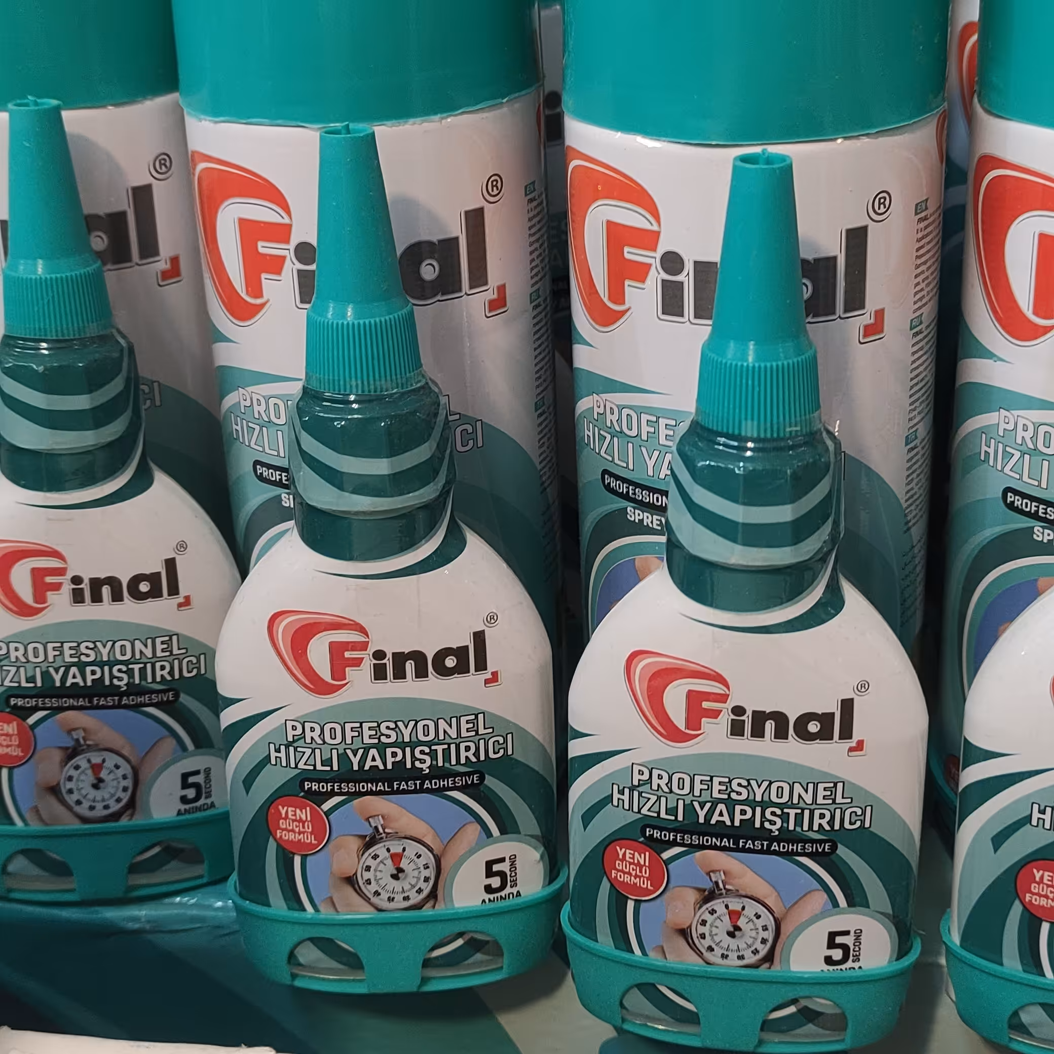 چسب همه کاره 123 با حجم 400 میل  فاینال