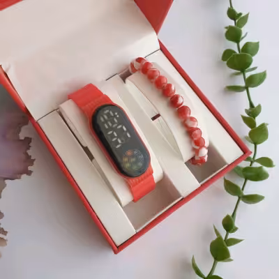 ساعتمچی ال ای دی قرمز رنگ led