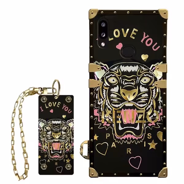 کاور یا قاب صندوقی کد 002 مناسب برای گوشی موبایل سامسونگ Galaxy A10s به همراه آویز (قاب صندوقی زنجیر دار)