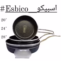 تابه سه تایی تک دسته اسبیکو