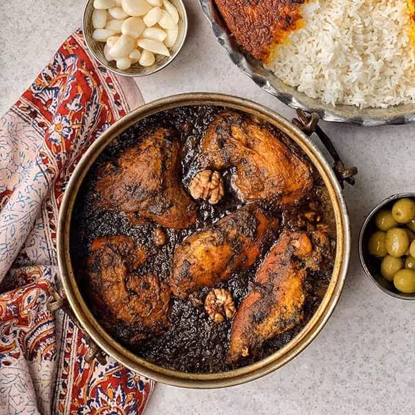 سبزی مرغ ترش