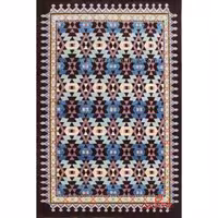 فرش ماشینی  ساوین طرح 7263 قهوه ای