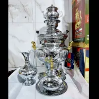 12لیتری مهسان ورق ضخیم برنجی  ست کامل