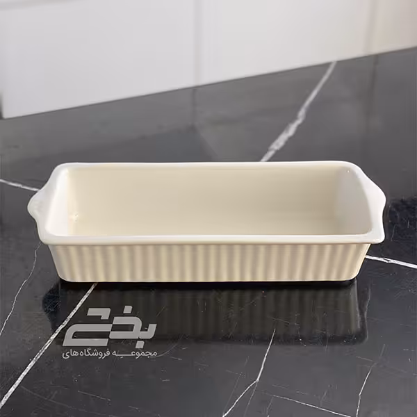 لازانیا بزرگ چینی سفید