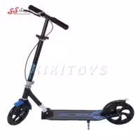 اسکوتر آلومینیومی دو چرخ میکرو مشکی-آبی MICRO S200
