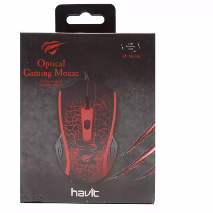 ماوس مخصوص بازی هویت مدل HV-MS736