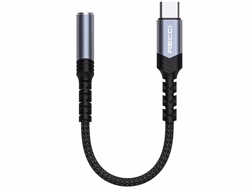 کابل صوتی و مبدل تایپ سی به درگاه 3.5 میلی متری صدای رسی RDS-A25