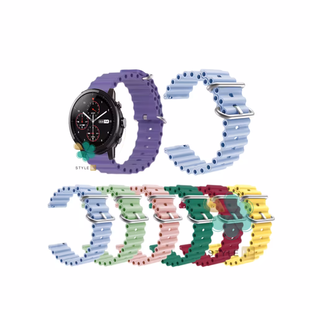 بند ساعت هوشمند شیائومی Xiaomi Amazfit Stratos 3 مدل Ocean Loop