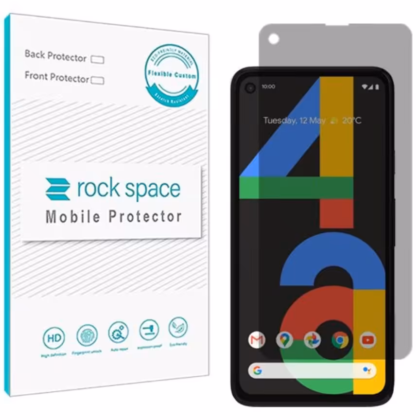 گلس پرایوسی (حریم شخصی)نانو و ضد ضربه گوشی گوگل Pixel 4a برند راک اسپیس 