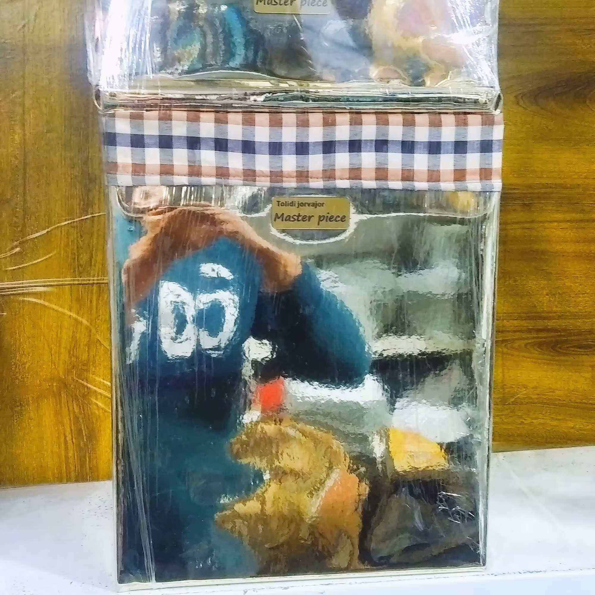 سطل و جادستمال طلایی