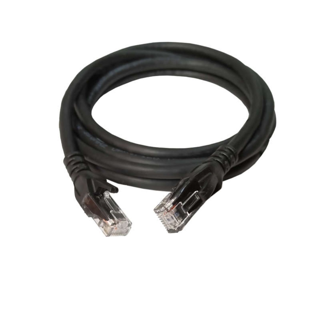کابل شبکه cat6 به طول 3 متر رنگ مشکی