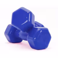 دمبل ایروبیک روکش‌ دار 0.750 کیلوگرمی بسته دو عددی