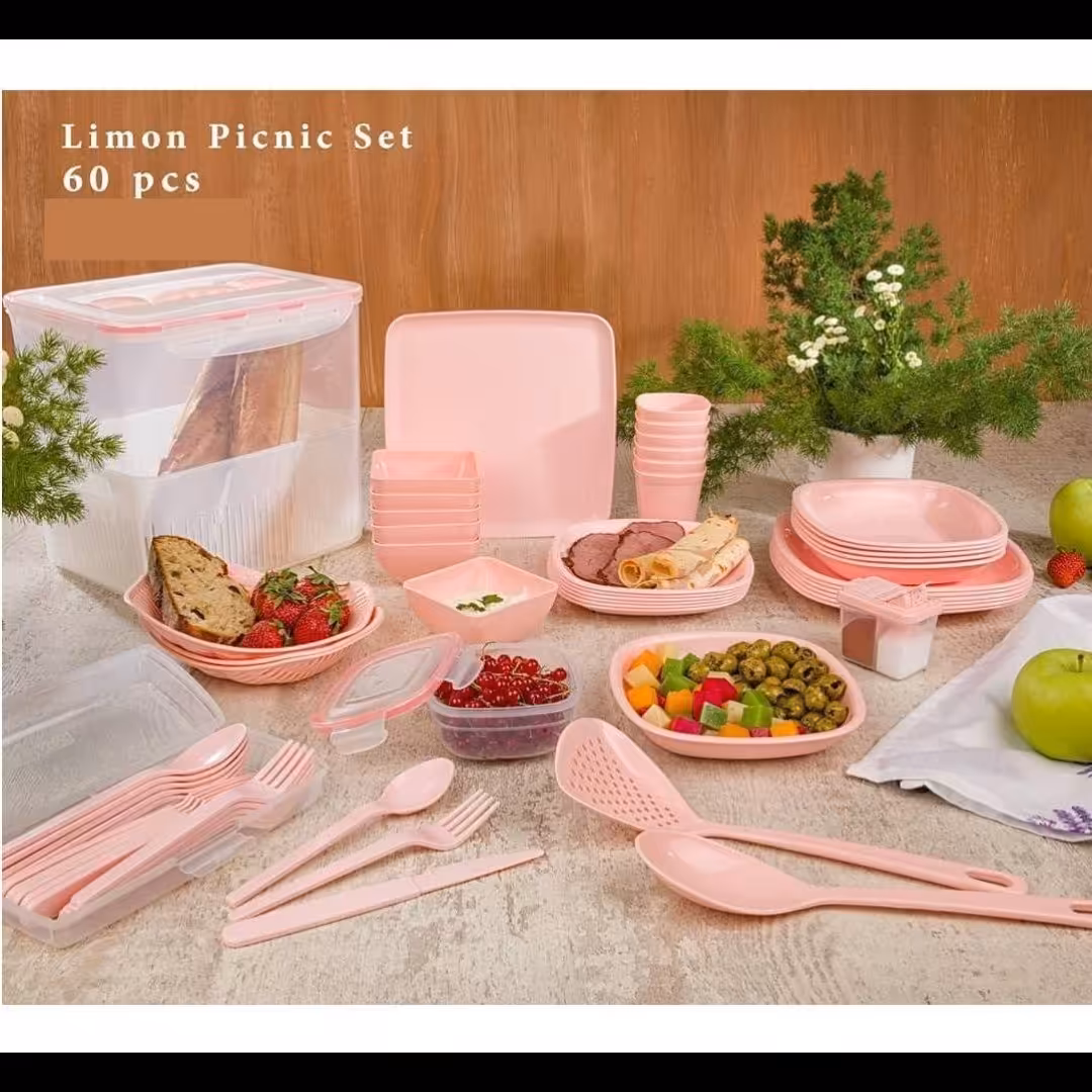 سرویس مسافرتی 60 پارچ لیمون 6نفره کد کالا 1086