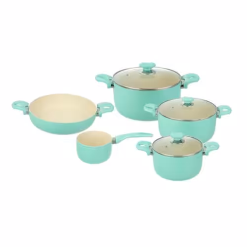 سرویس پخت وپز 8 پارچه عروس مدل مهتاب کد 187 