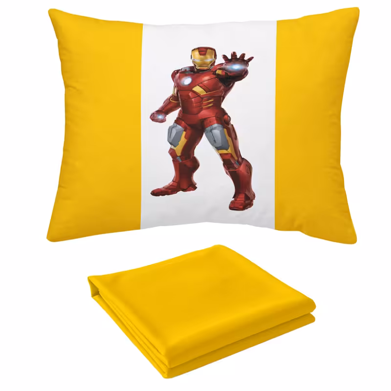 سرویس ملحفه مدل آیرون من یک نفره 2 تکه