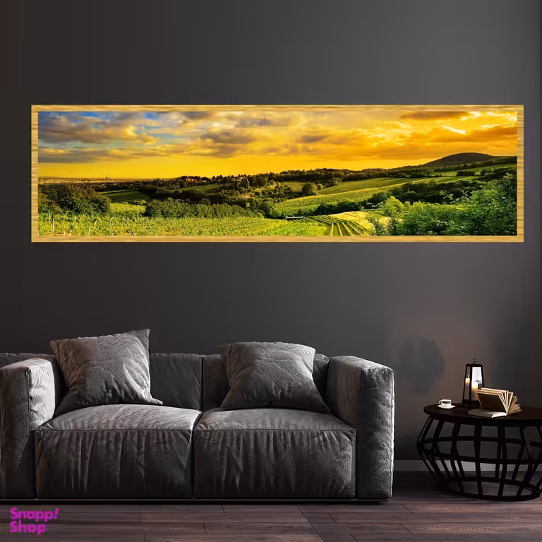 تابلو بکلیت طرح منظره مزرعه و دشت مدل کشیده T-7630