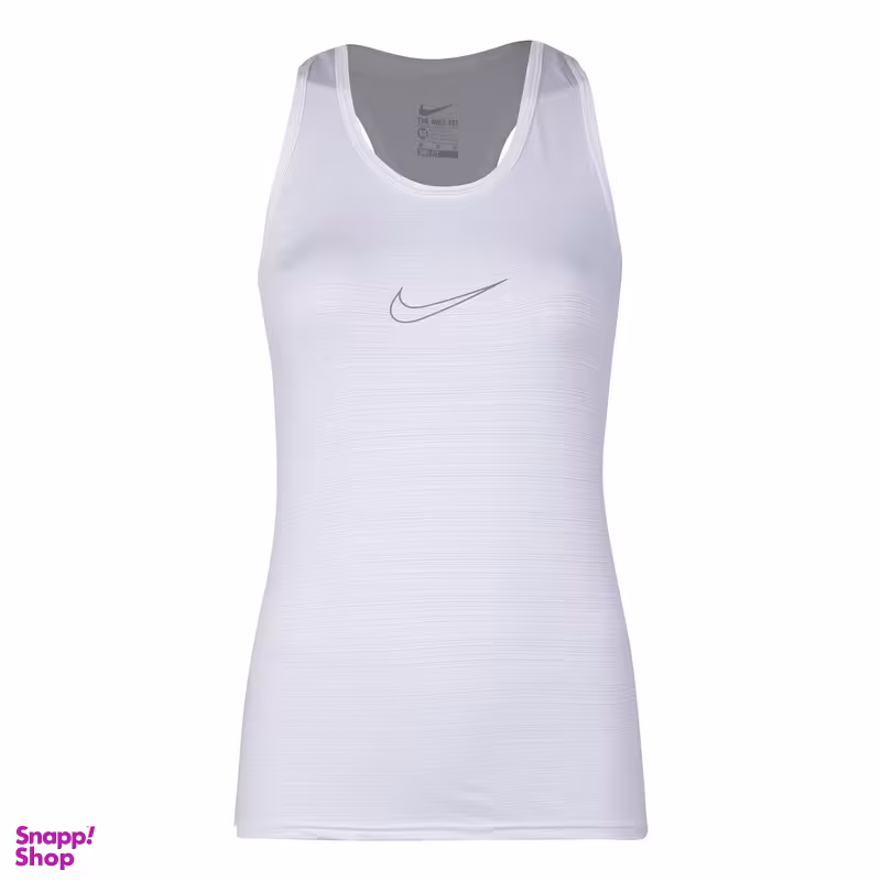 تاپ ورزشی زنانه طرح نایک کد AWT110 رنگ سفید