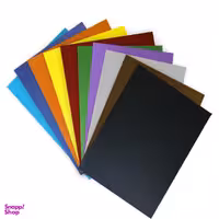 مقوا رنگی فابریانو مدل c10 سایز 70x50 سانتی متر بسته 10 عددی