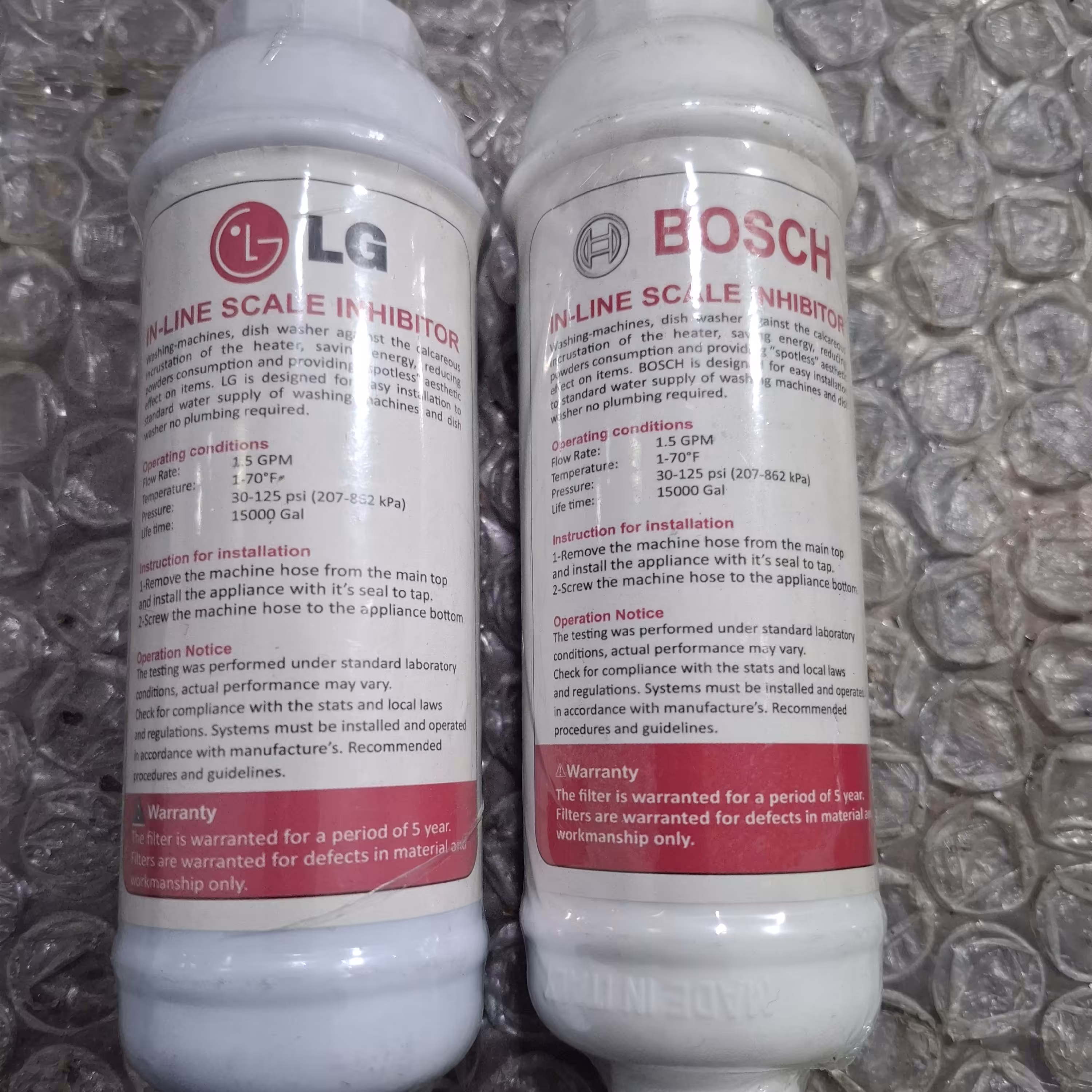 فیلتر ماشین  لباسشویی و ظرفشویی