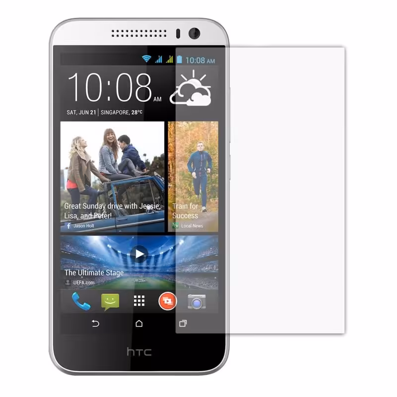 گلس یا محافظ صفحه گوشی اچ تی سی 616