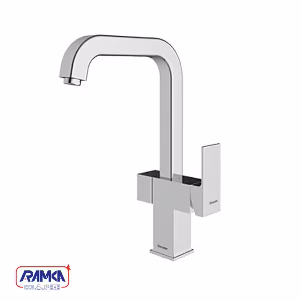 شیر آشپزخانه دومنظوره شودر مدل آتلانتیک کروم