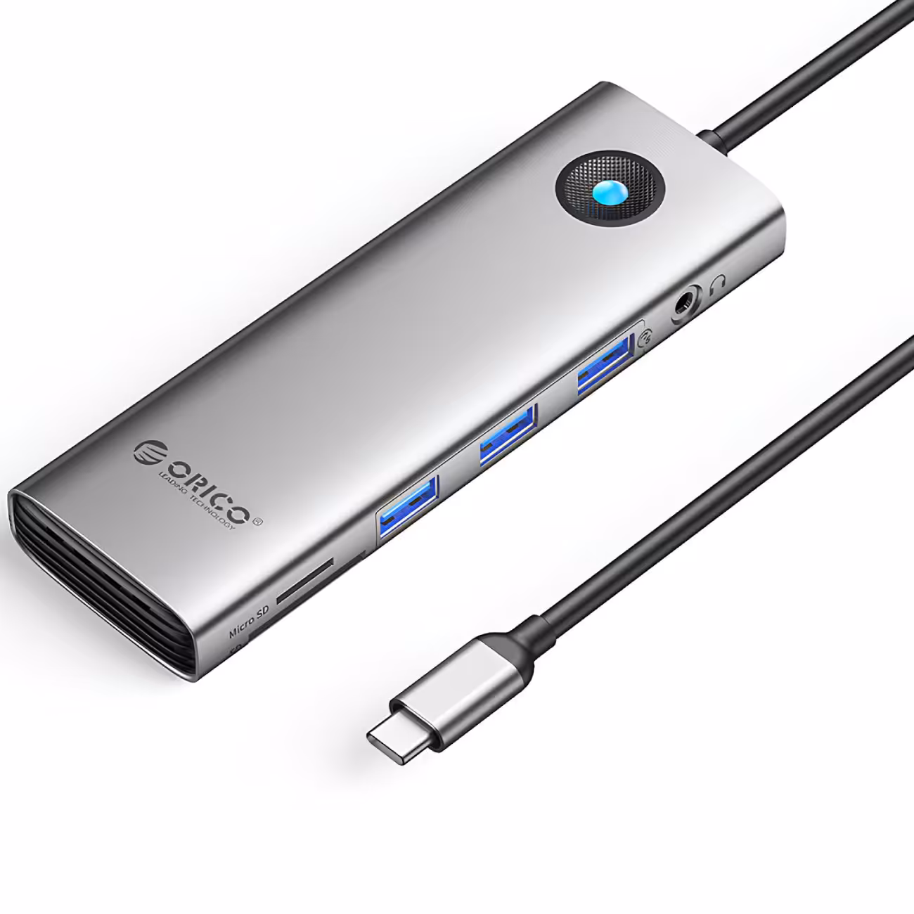 هاب تایپ سی 10 پورت اوریکو PW11-10P