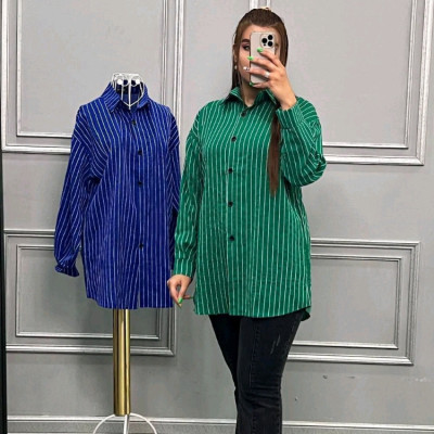 شومیز مانتویی پلوتی 1340 خنک و سبکمناسب گرما