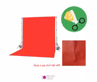 فون عکاسی مخمل قرمز 3*5 (زیر قیمت)