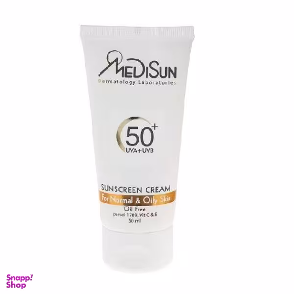 کرم ضد آفتاب مدیسان سری Normal And Oily Skin مدل 001 حجم 50 میلی لیتر
