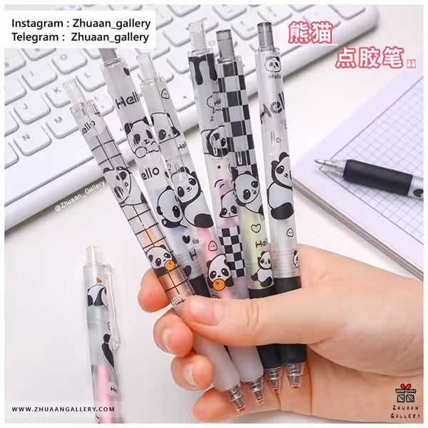 چسب مایع خودکاری طرح پاندا