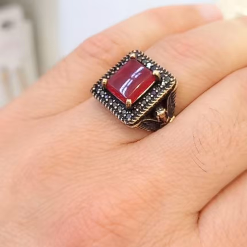 انگشتر طلا روس رنگ ثابت