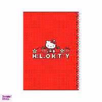 دفتر مشق 100 برگ بامبیلیپ طرح هلوکیتی و توت فرنگی کد 8656018