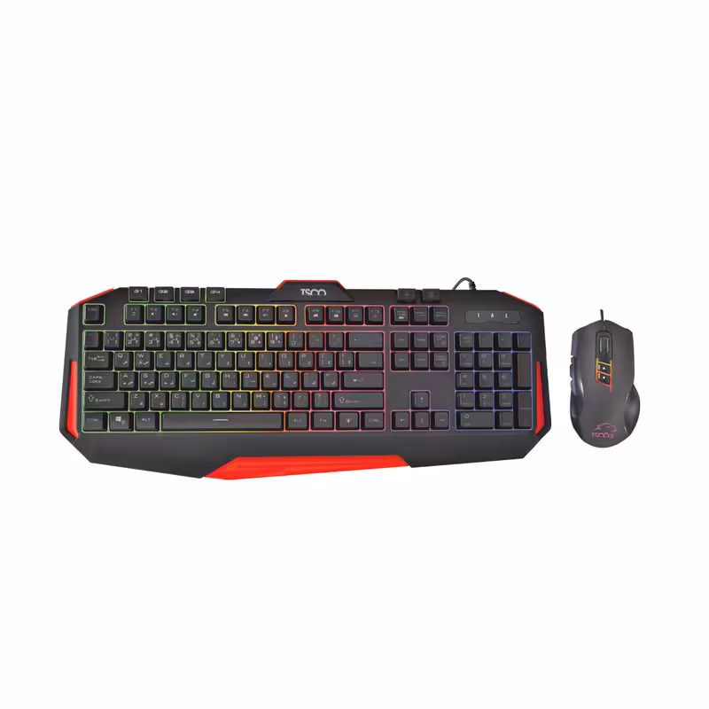 کیبورد و ماوس مخصوص بازی تسکو مدل GKM 8205