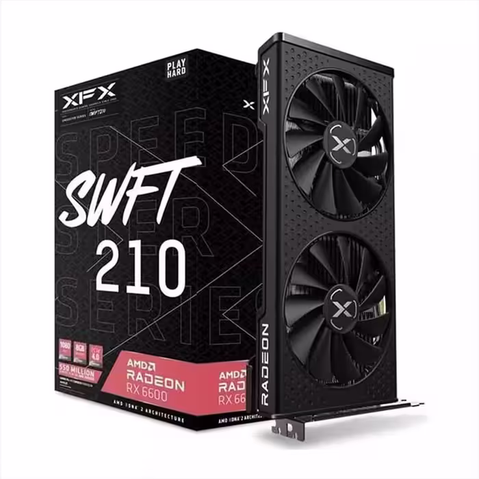 کارت گرافیک XFX AMD Radeon RX 6600 XT SWFT 210