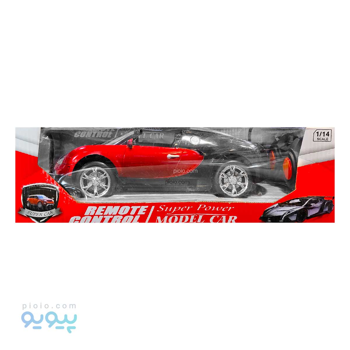 اسباب بازی ماشین کنترلی بوگاتی آیتم 688-144b تک و عمده