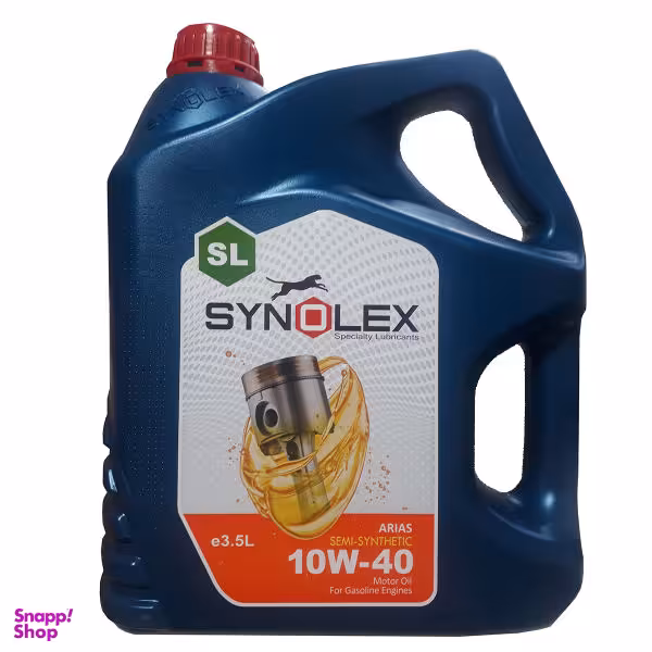 روغن موتور سینولکس مدل 10W-40 SL euro4 حجم 3.5 لیتر