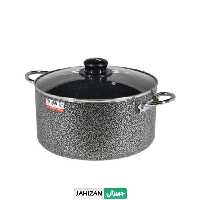 قابلمه تابان مدل چکشی درب پیرکس سایز 24