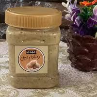 کره بادام زمینی کنجدی مخلوط بادام زمینی و کنجد پر انرژی و سالم