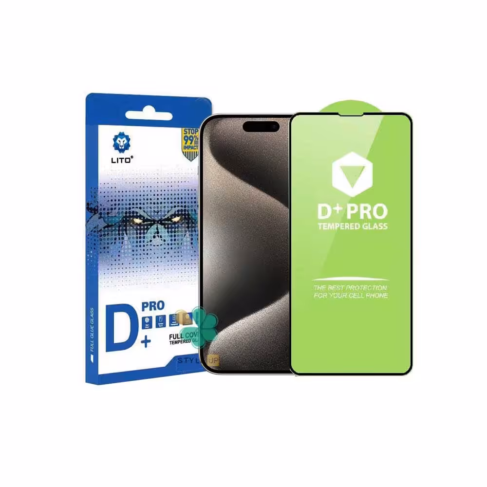 محافظ صفحه گلس گوشی Lito D  Pro مناسب Apple iPhone 15 Pro Max