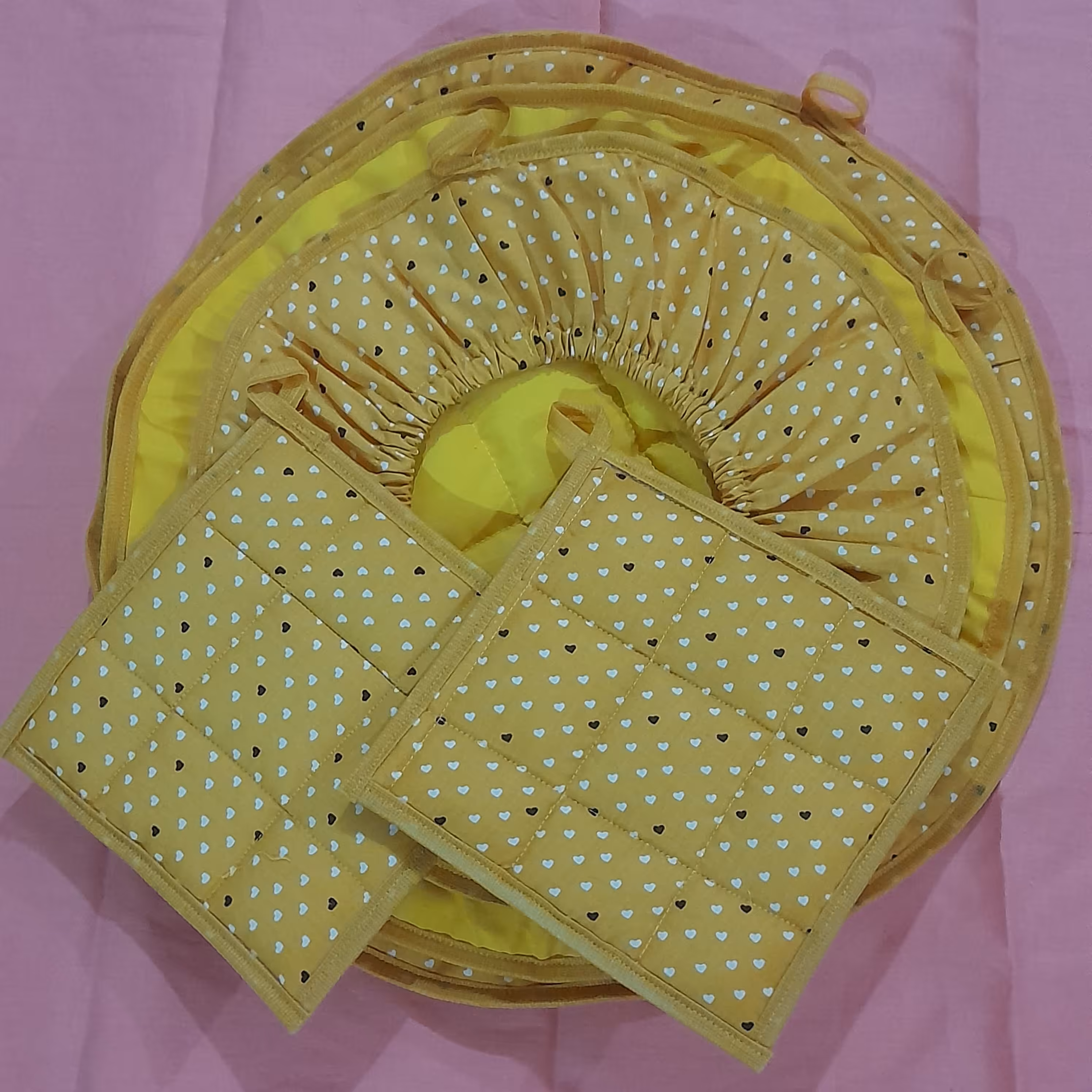 ست دمکنی که سه عدد دمکنی در سایز  32- 35- 40 و یک جفت دیستگیره