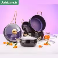 سرویس قابلمه 10پارچه فورج گرانیتی آنتیک PMT