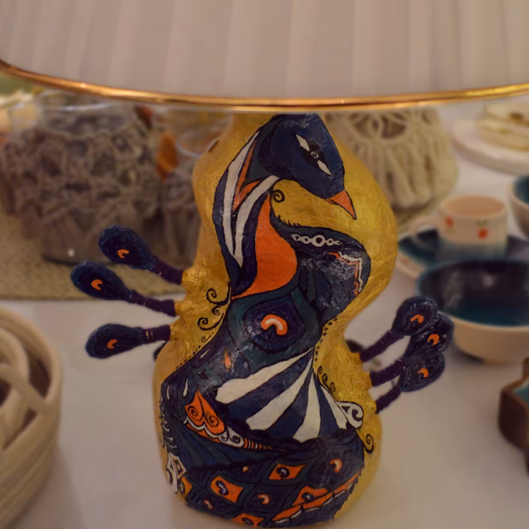 آباژور 60 سانتی طاووس