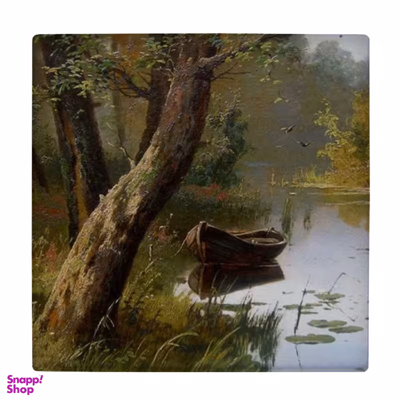 زیر لیوانی طرح قایقی در برکه کد 4045706_2461