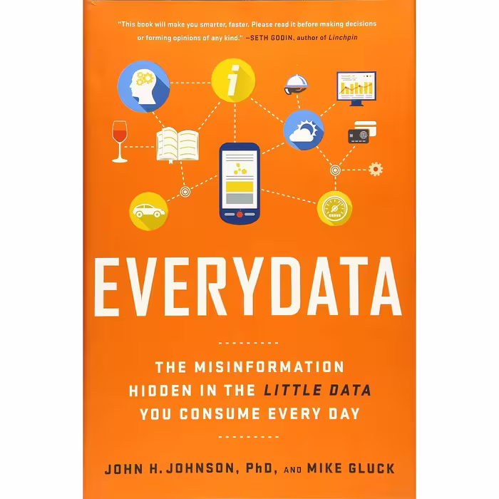کتاب زبان اصلی Everydata اثر John H Johnson and Mike Gluck انتشارات Routledge
